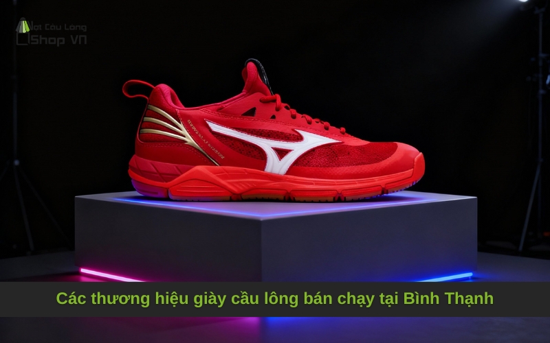 Các thương hiệu giày cầu lông bán chạy tại Bình Thạnh