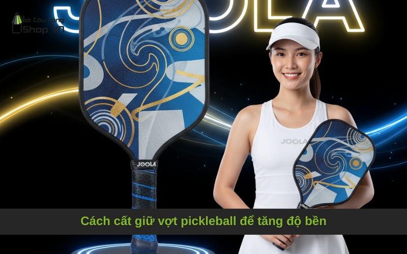 Cách cất giữ vợt pickleball để tăng độ bền