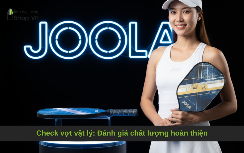 Check vợt vật lý: Đánh giá chất lượng hoàn thiện