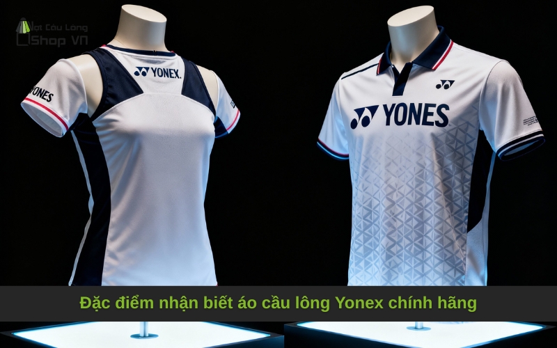 Đặc điểm nhận biết áo cầu lông Yonex chính hãng