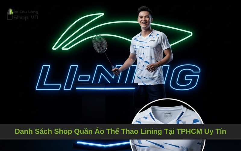 Danh Sách Shop Quần Áo Thể Thao Lining Tại TPHCM Uy Tín