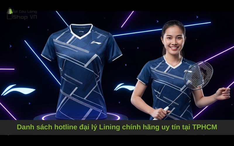 Danh sách hotline đại lý Lining chính hãng uy tín tại TPHCM