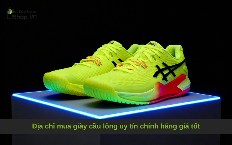 Địa chỉ mua giày cầu lông uy tín chính hãng giá tốt