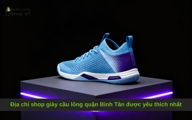 Địa chỉ shop giày cầu lông quận Bình Tân được yêu thích nhất