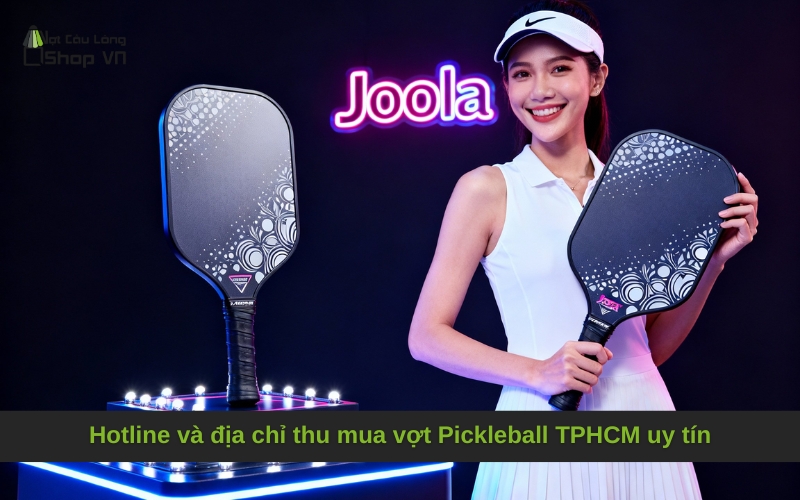 Hotline và địa chỉ thu mua vợt Pickleball TPHCM uy tín