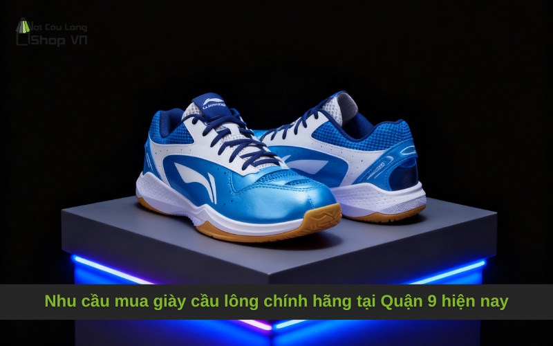 Nhu cầu mua giày cầu lông chính hãng tại Quận 9 hiện nay