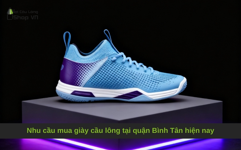 Nhu cầu mua giày cầu lông tại quận Bình Tân hiện nay