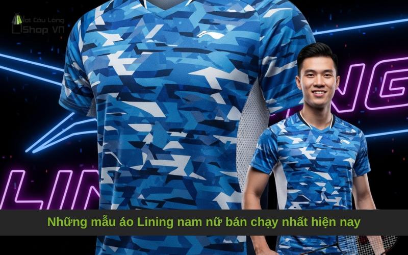 Những mẫu áo Lining nam nữ bán chạy nhất hiện nay