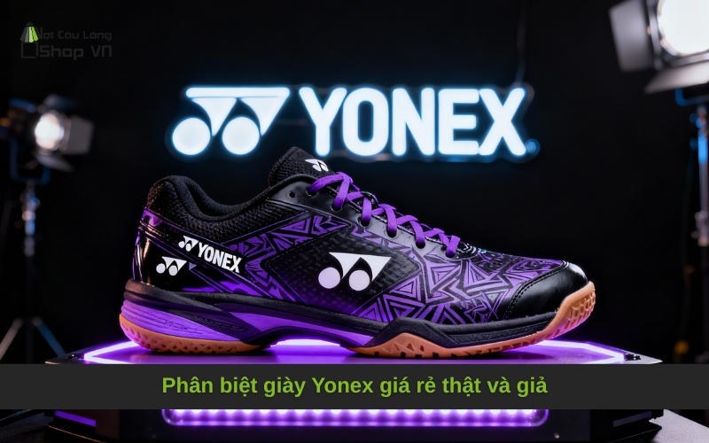 Phân biệt giày Yonex giá rẻ thật và giả