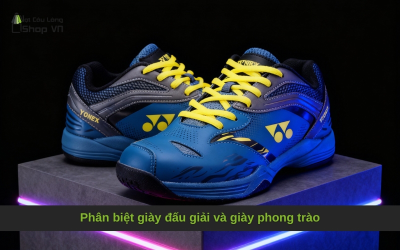 Phân biệt giày đấu giải và giày phong trào