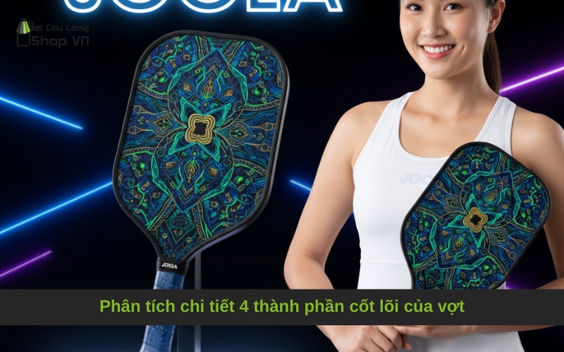 Phân tích chi tiết 4 thành phần cốt lõi của vợt