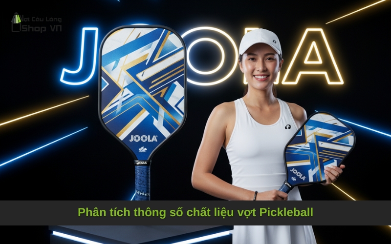 Phân tích thông số chất liệu vợt Pickleball