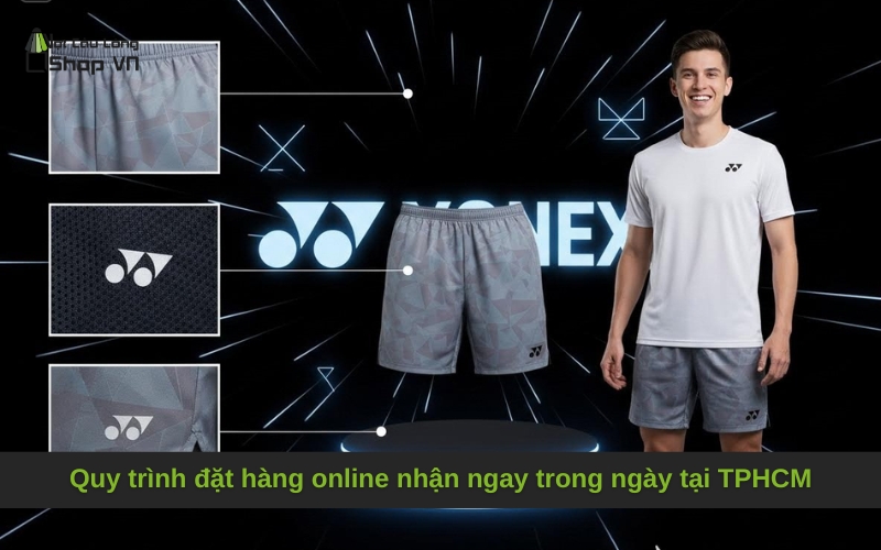 Quy trình đặt hàng online nhận ngay trong ngày tại TPHCM