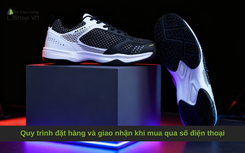 Quy trình đặt hàng và giao nhận khi mua qua số điện thoại