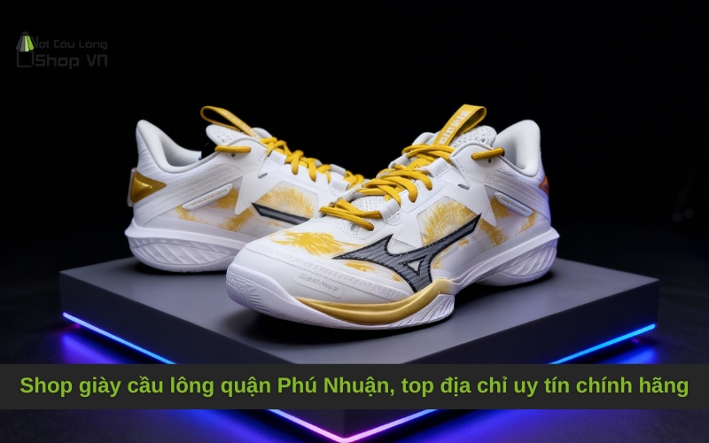 Shop giày cầu lông quận Phú Nhuận, top địa chỉ uy tín chính hãng