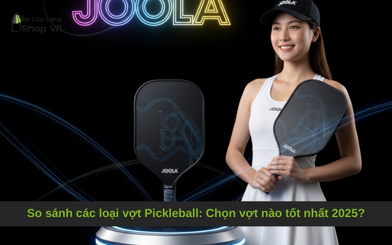 So sánh các loại vợt Pickleball: Chọn vợt nào tốt nhất 2025?