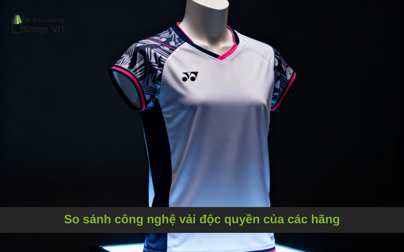 So sánh công nghệ vải độc quyền của các hãng