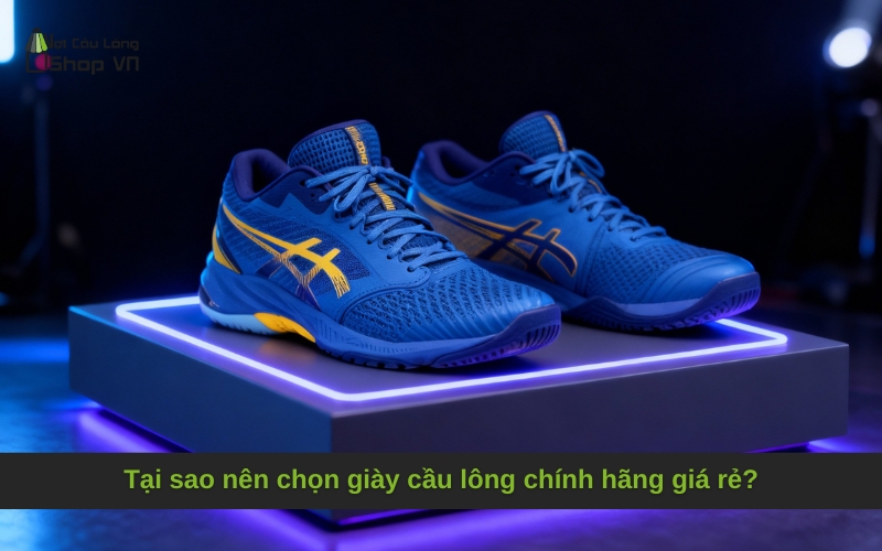 Tại sao nên chọn giày cầu lông chính hãng giá rẻ?