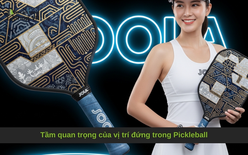 Tầm quan trọng của vị trí đứng trong Pickleball