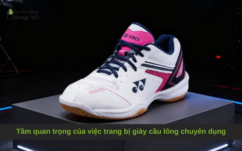 Tầm quan trọng của việc trang bị giày cầu lông chuyên dụng