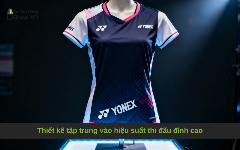 Thiết kế tập trung vào hiệu suất thi đấu đỉnh cao