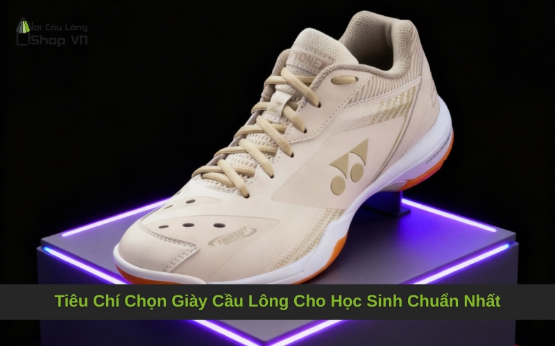 Tiêu Chí Chọn Giày Cầu Lông Cho Học Sinh Chuẩn Nhất
