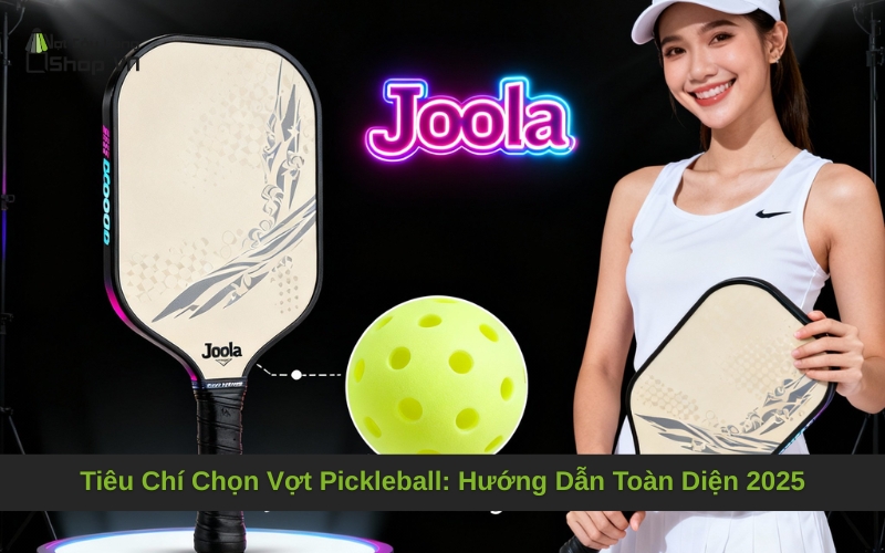 Tiêu Chí Chọn Vợt Pickleball: Hướng Dẫn Toàn Diện 2025