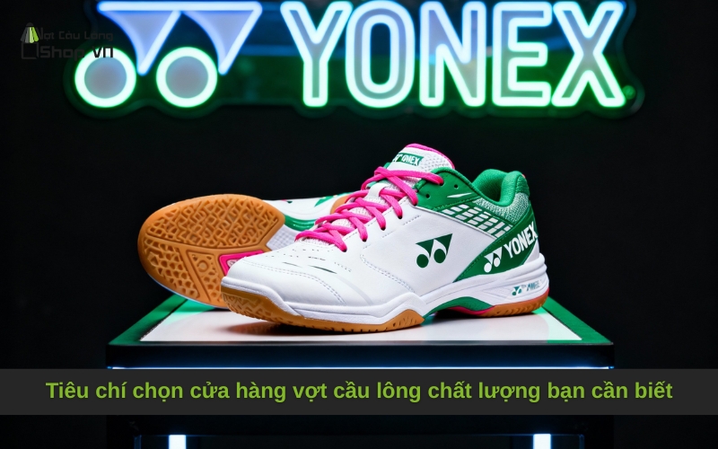 Tiêu chí chọn cửa hàng vợt cầu lông chất lượng bạn cần biết