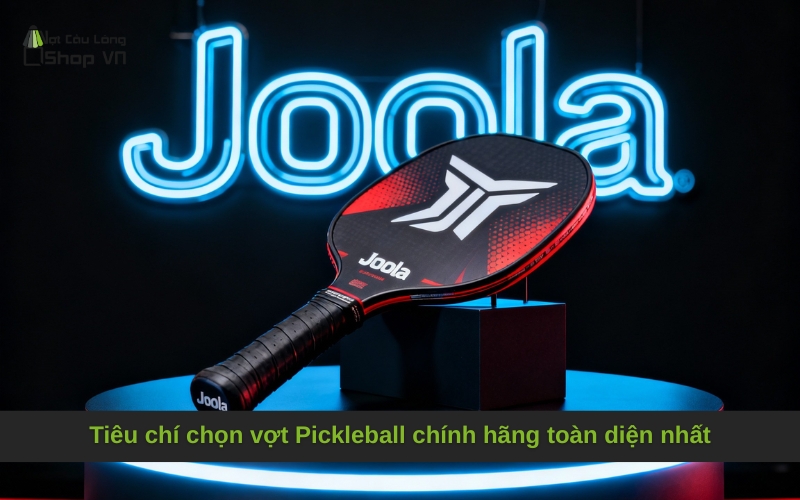 Tiêu chí chọn vợt Pickleball chính hãng toàn diện nhất