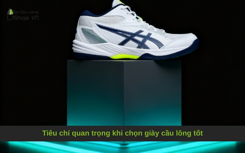 Tiêu chí quan trọng khi chọn giày cầu lông tốt