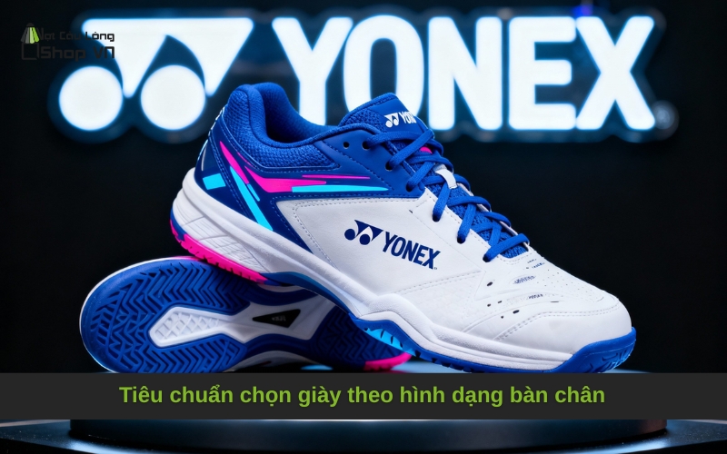 Tiêu chuẩn chọn giày theo hình dạng bàn chân