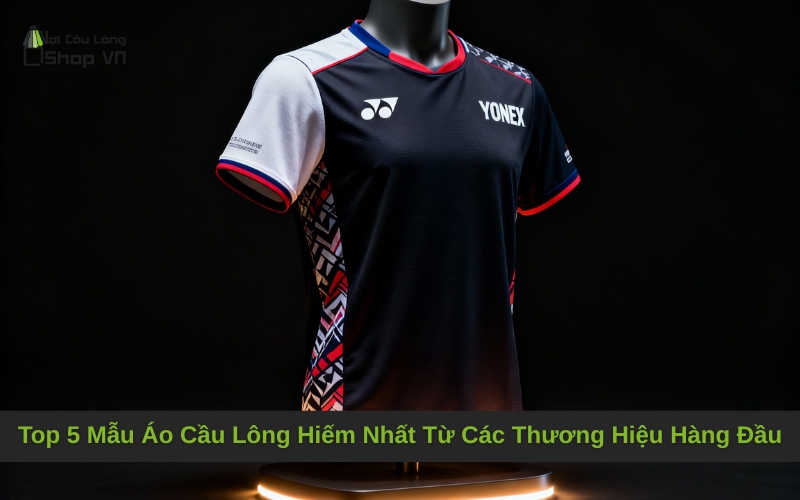 Top 5 Mẫu Áo Cầu Lông Hiếm Nhất Từ Các Thương Hiệu Hàng Đầu