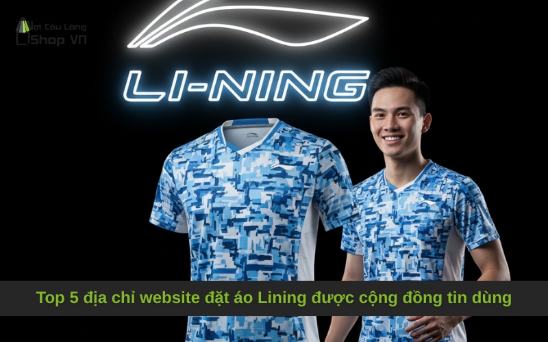 Top 5 địa chỉ website đặt áo Lining được cộng đồng tin dùng