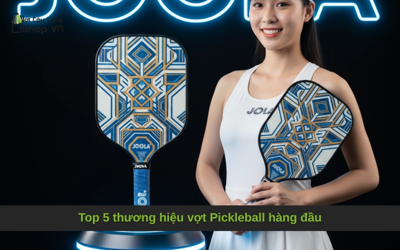 Top 5 thương hiệu vợt Pickleball hàng đầu