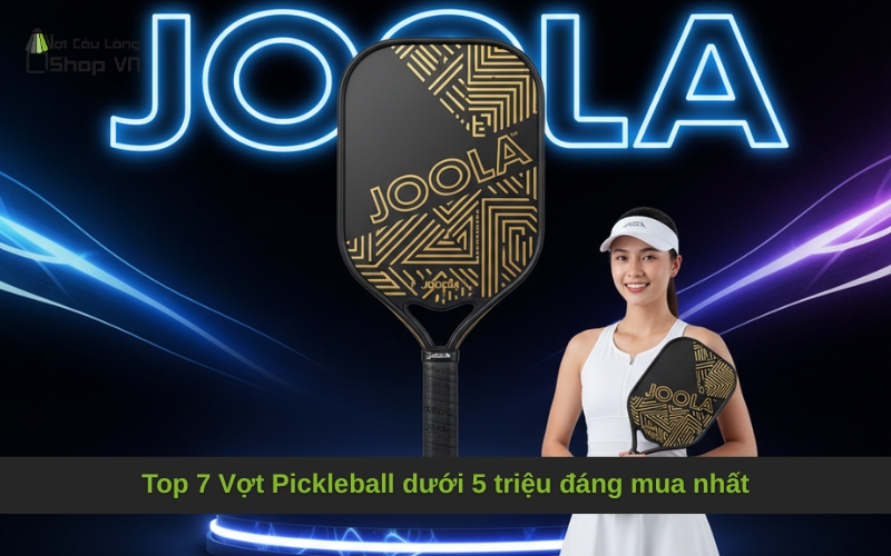 Top 7 Vợt Pickleball dưới 5 triệu đáng mua nhất