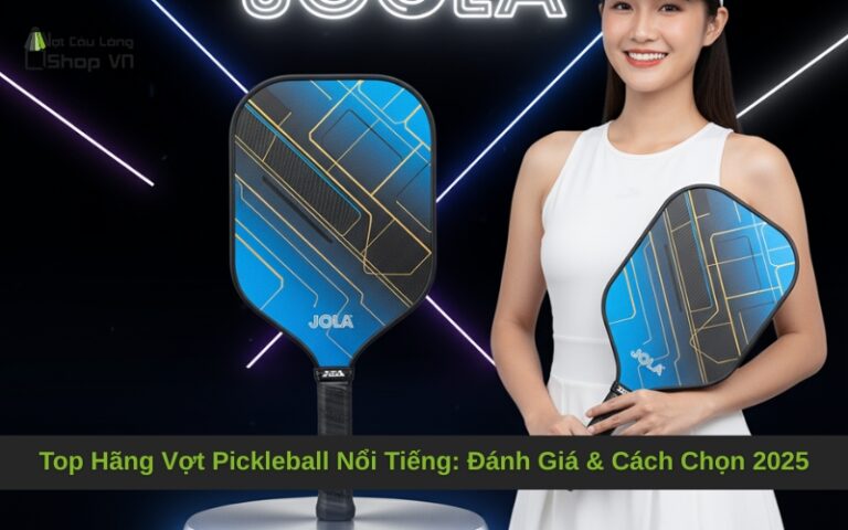 Top Hãng Vợt Pickleball Nổi Tiếng: Đánh Giá & Cách Chọn 2025