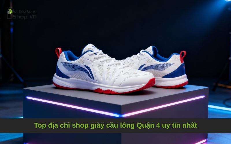Top địa chỉ shop giày cầu lông Quận 4 uy tín nhất