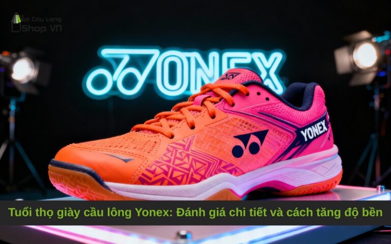 Tuổi thọ giày cầu lông Yonex: Đánh giá chi tiết và cách tăng độ bền