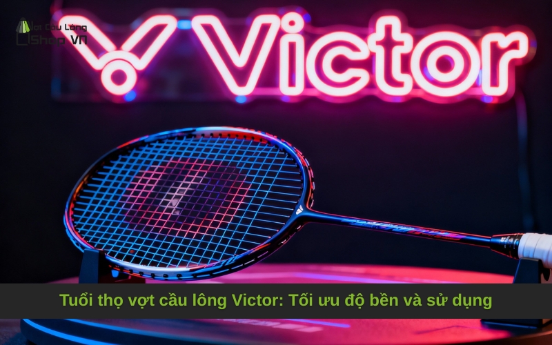 Tuổi thọ vợt cầu lông Victor: Tối ưu độ bền và sử dụng