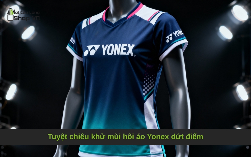 Tuyệt chiêu khử mùi hôi áo Yonex dứt điểm