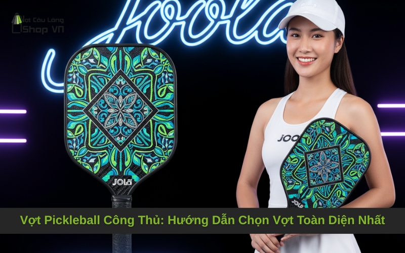 Vợt Pickleball Công Thủ: Hướng Dẫn Chọn Vợt Toàn Diện Nhất