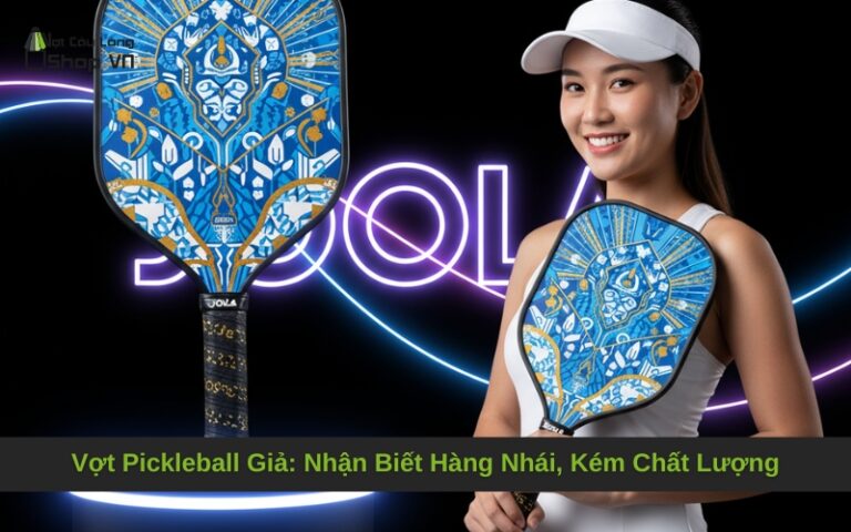 Vợt Pickleball Giả: Nhận Biết Hàng Nhái, Kém Chất Lượng