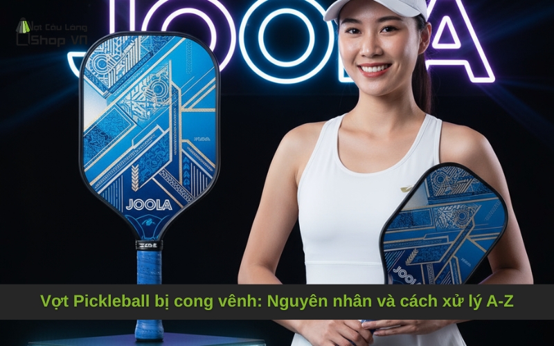 Vợt Pickleball bị cong vênh: Nguyên nhân và cách xử lý A-Z
